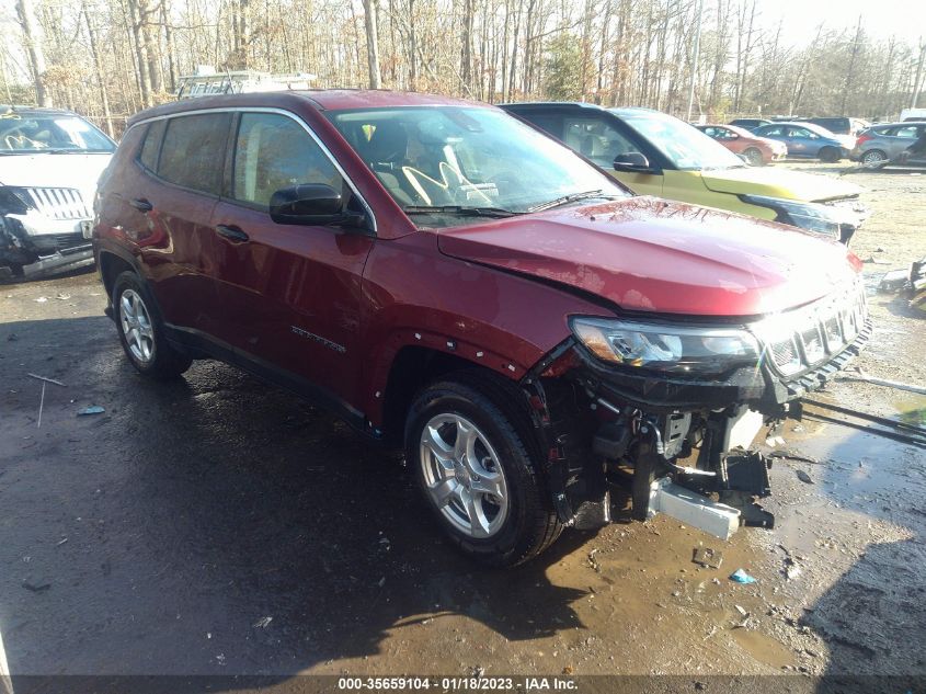 2022 JEEP COMPASS SPORT VIN: 3C4NJCAB3NT172666
