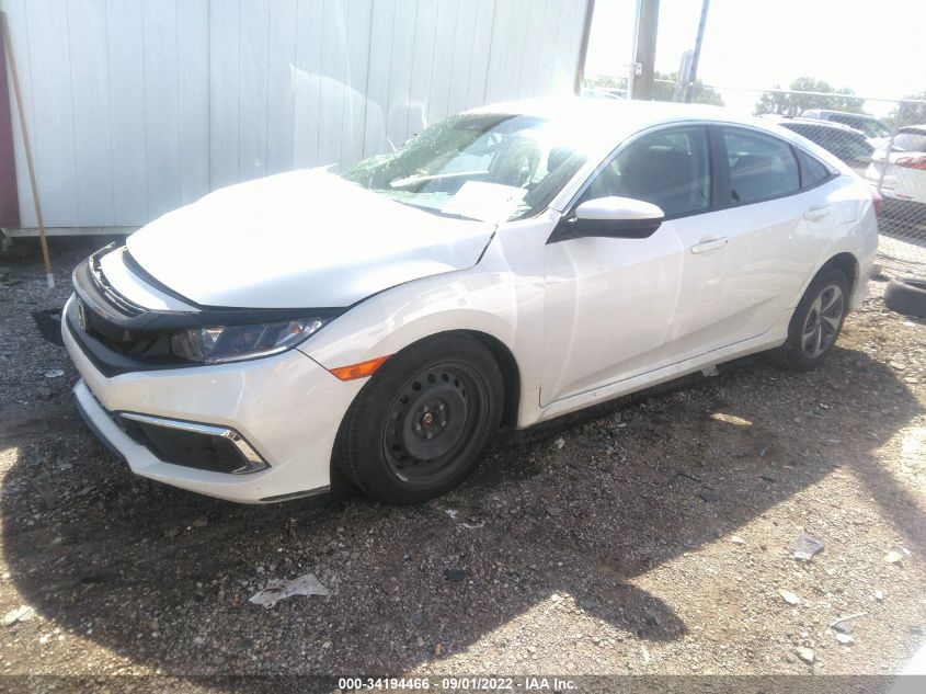 2021 HONDA CIVIC SEDAN LX VIN: 19XFC2F67ME001653