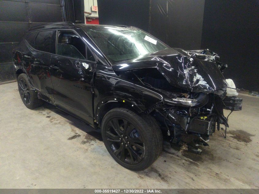 2020 CHEVROLET BLAZER RS VIN: 3GNKBKRS2LS621294