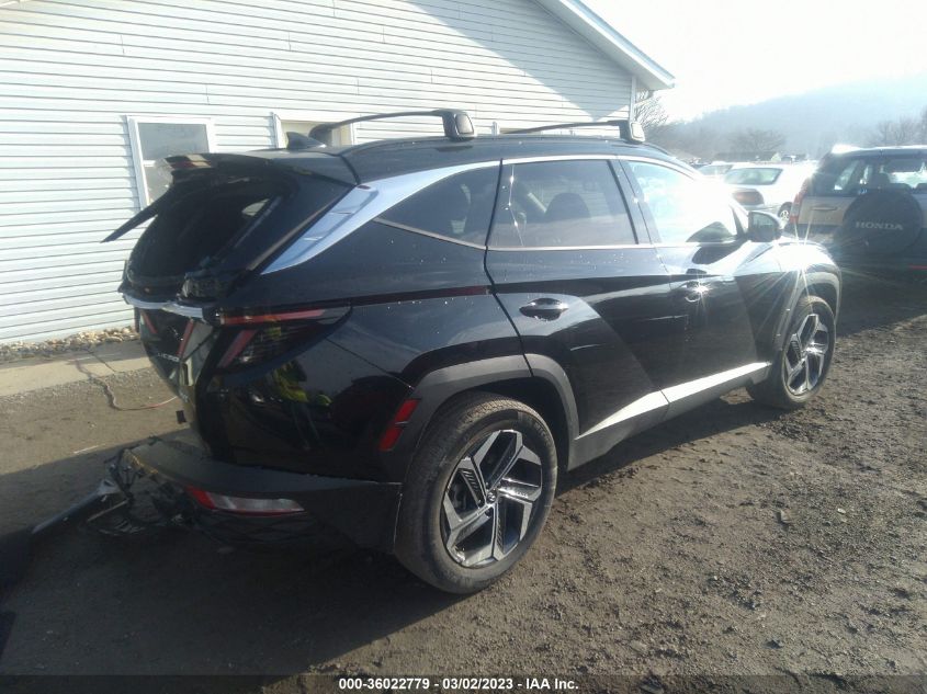 2022 HYUNDAI TUCSON HYBRID LIMITED VIN: KM8JECA10NU040797