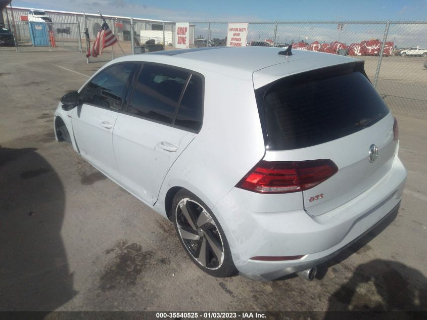2020 VOLKSWAGEN GOLF GTI S/SE/AUTOBAHN VIN: 3VW6T7AU9LM017292