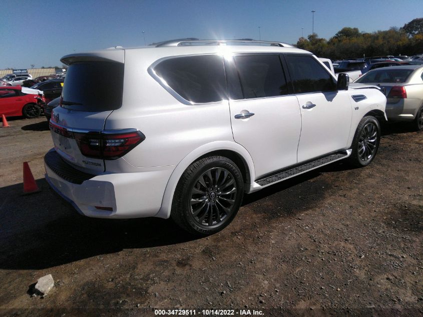 2021 NISSAN ARMADA PLATINUM VIN: JN8AY2DA9M9374401