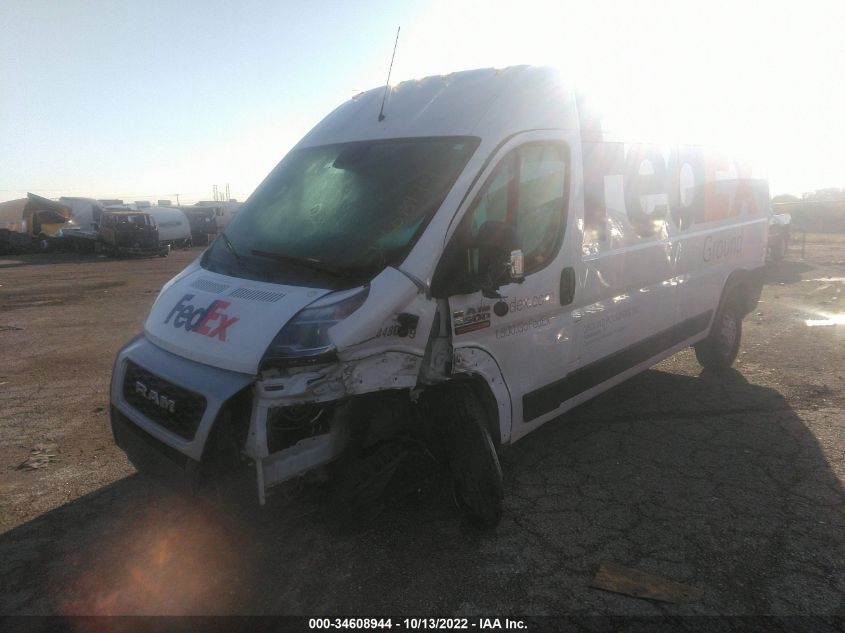 2021 RAM PROMASTER CARGO VAN VIN: 3C6LRVDG6ME512311