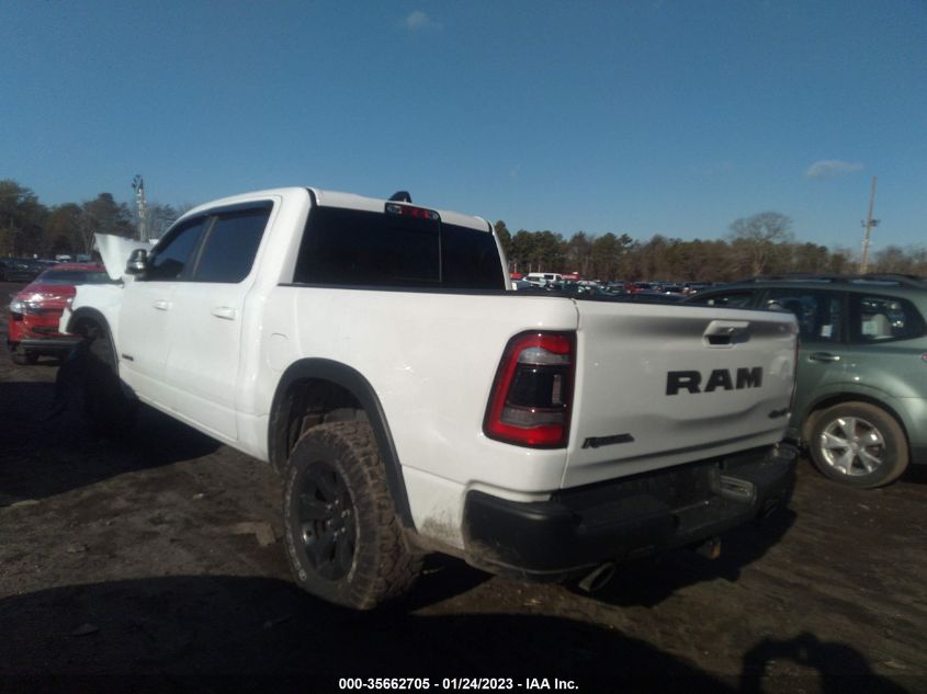 2021 RAM 1500 REBEL VIN: 1C6SRFLT5MN626702
