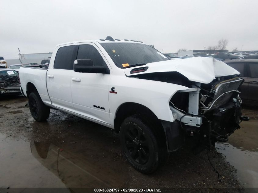 2022 RAM 2500 LONE STAR VIN: 3C6UR5DL7NG202854