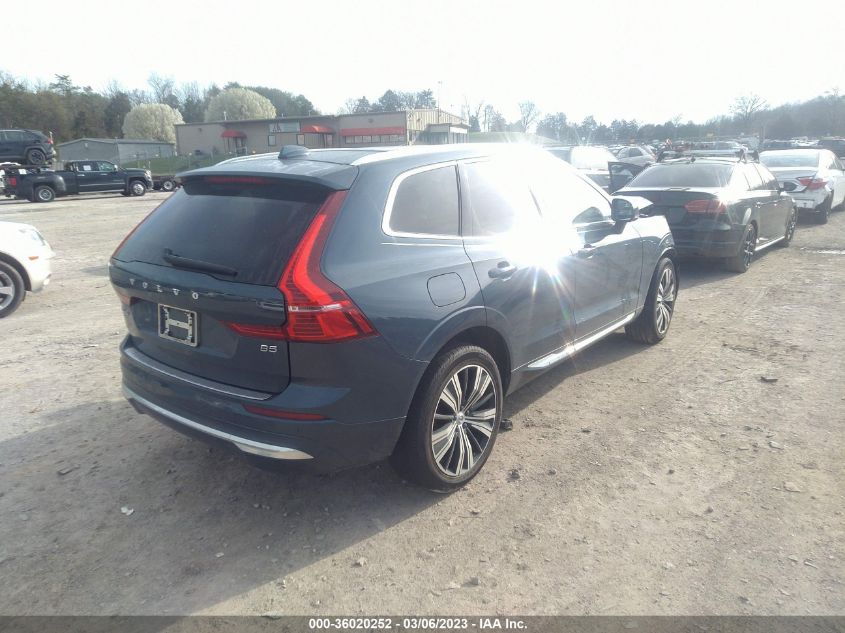 2022 VOLVO XC60 INSCRIPTION VIN: YV4L12DLXN1942145
