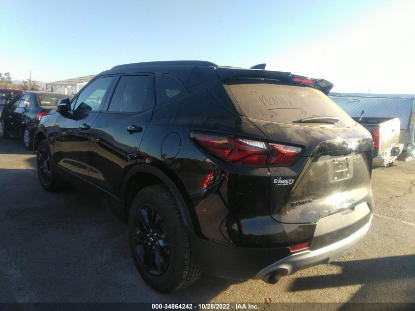 2022 CHEVROLET BLAZER LT VIN: 3GNKBCR49NS139187