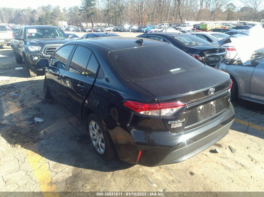 2022 TOYOTA COROLLA LE VIN: 5YFEPMAE3NP313723
