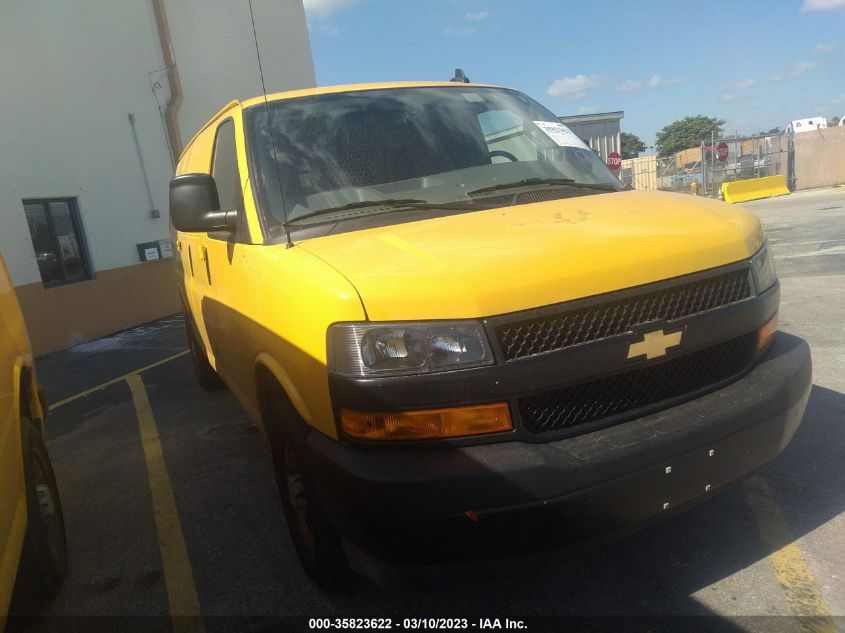 2021 CHEVROLET EXPRESS CARGO VAN VIN: 1GCWGAFP4M1145638