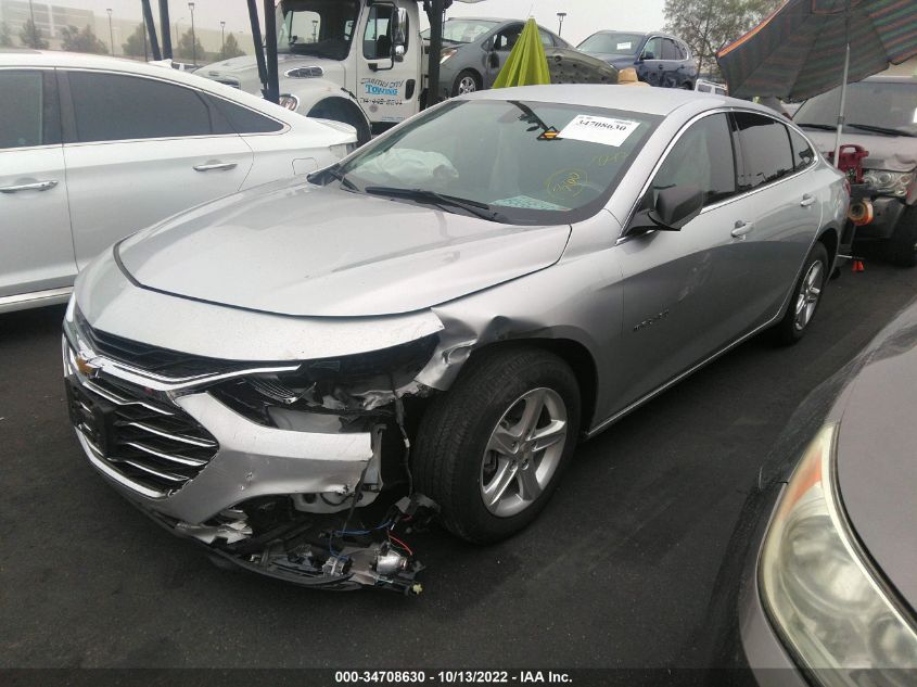 2021 CHEVROLET MALIBU LS VIN: 1G1ZB5ST0MF015888