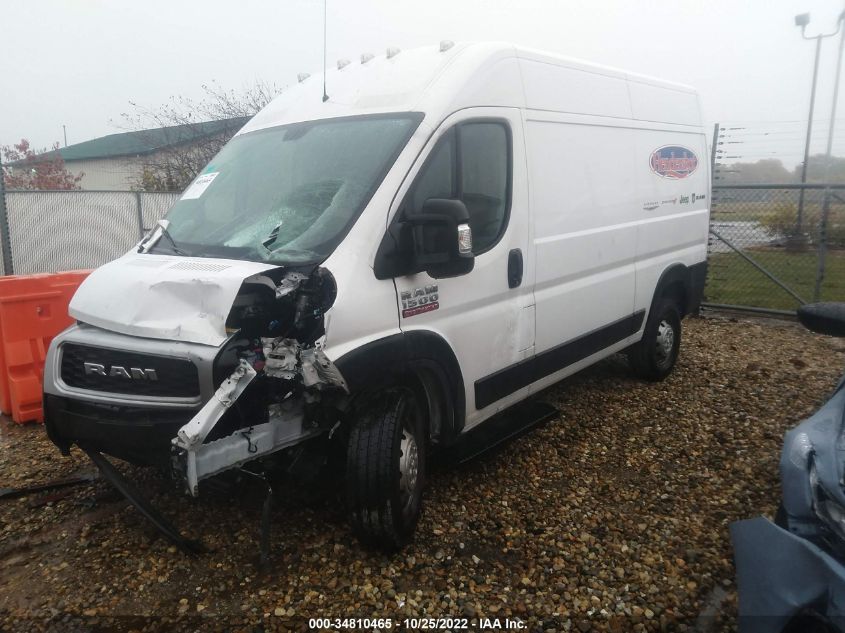 2021 RAM PROMASTER CARGO VAN VIN: 3C6LRVBGXME576161
