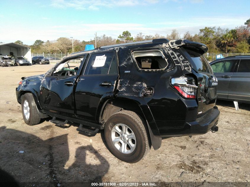 2022 TOYOTA 4RUNNER SR5 VIN: JTEEU5JR4N5272237