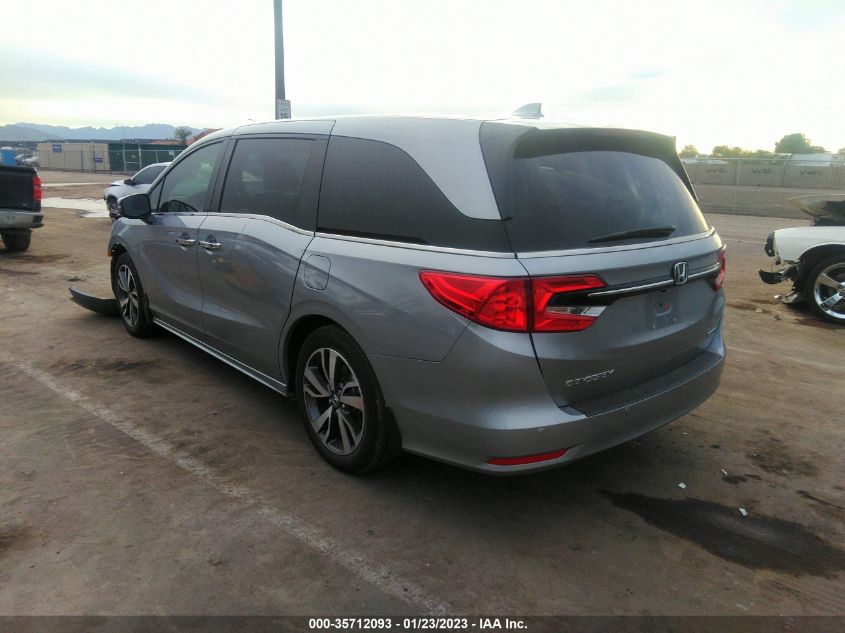 2022 HONDA ODYSSEY TOURING VIN: 5FNRL6H85NB023343