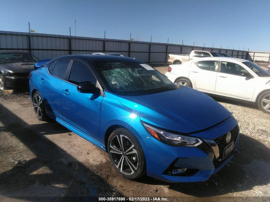 2022 NISSAN SENTRA SR VIN: 3N1AB8DV8NY318340