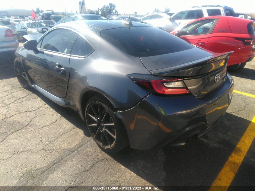 2023 TOYOTA GR86 PREMIUM VIN: JF1ZNBE1XP9751091