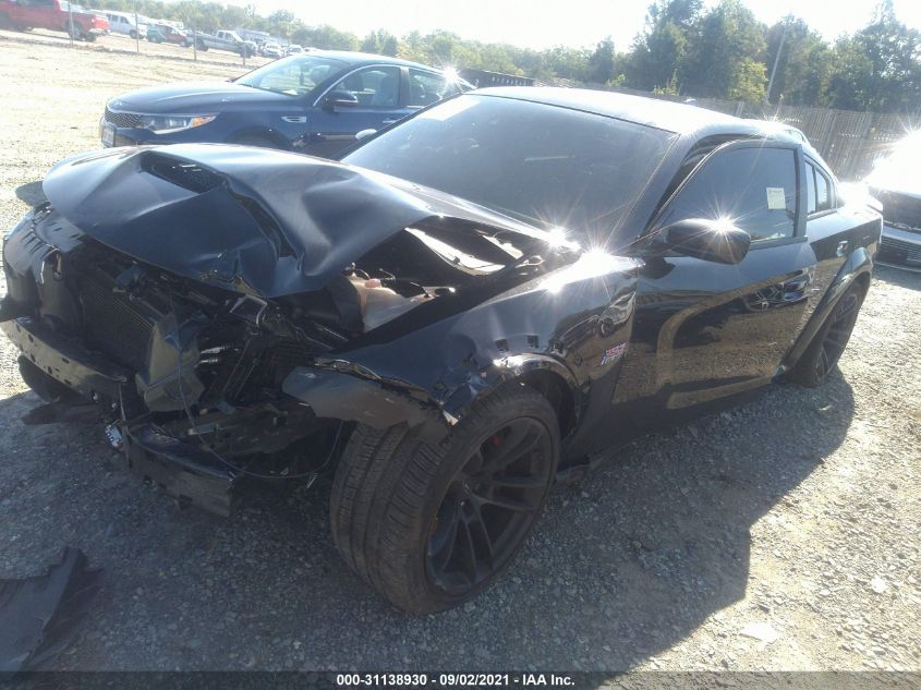 2021 DODGE CHARGER SCAT PACK WIDEBODY VIN: 2C3CDXGJ0MH562401