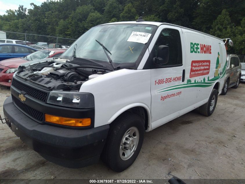 2020 CHEVROLET EXPRESS CARGO VAN VIN: 1GCZGGFG9L1171926