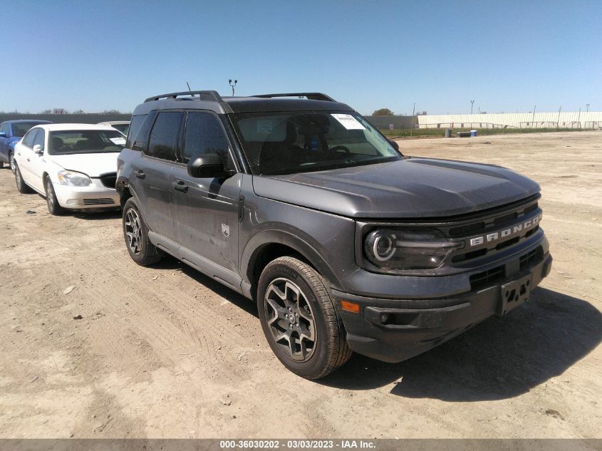 2022 FORD BRONCO SPORT BIG BEND VIN: 3FMCR9B65NRD43219
