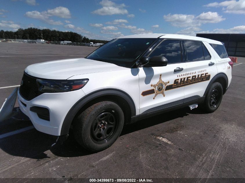 2021 FORD POLICE INTERCEPTOR VIN: 1FM5K8AB8MGA18723