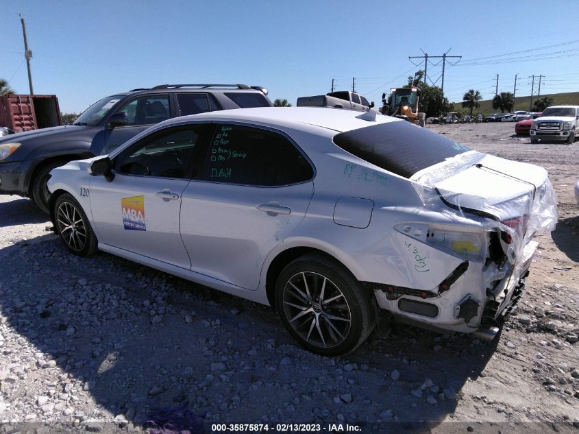 2022 TOYOTA CAMRY VIN: 4T1F31AK6NU571642