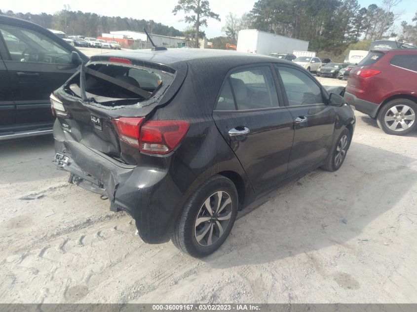 2022 KIA RIO 5-DOOR S VIN: 3KPA25ADXNE443722