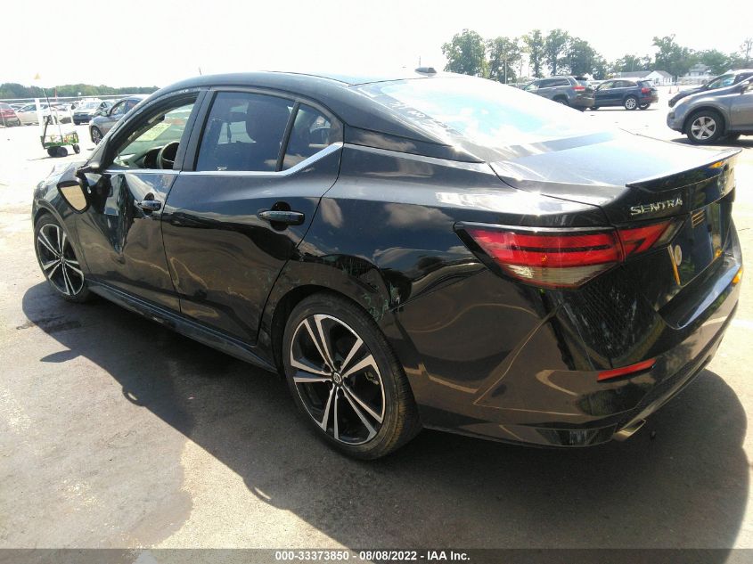 2021 NISSAN SENTRA SR VIN: 3N1AB8DV1MY205618