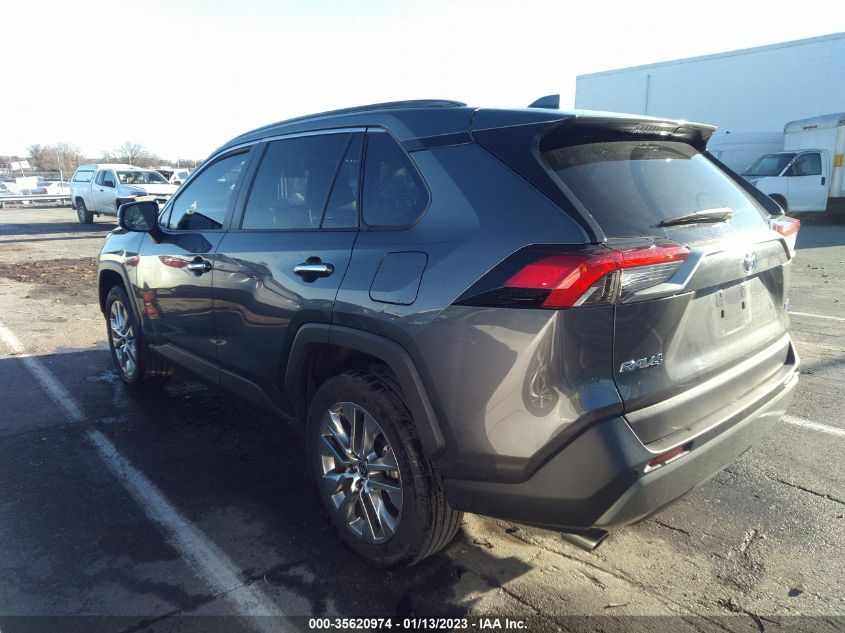 2021 TOYOTA RAV4 LIMITED VIN: 2T3Y1RFV9MC126853