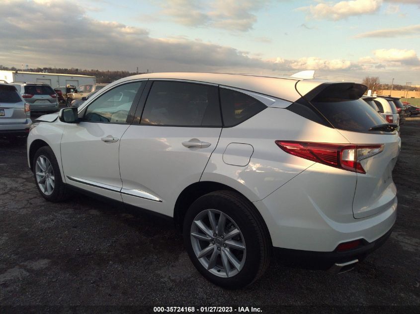 2022 ACURA RDX VIN: 5J8TC2H34NL002078