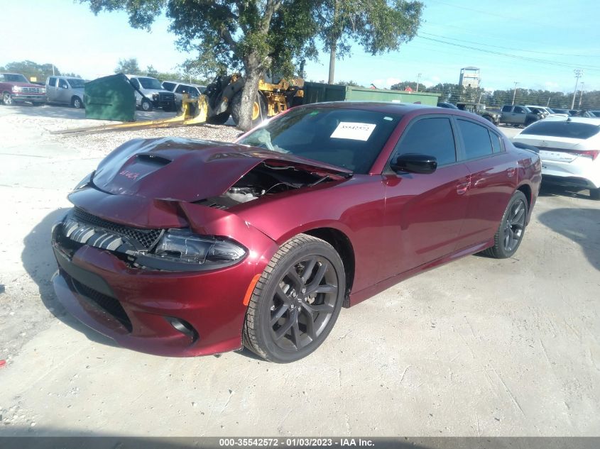 2020 DODGE CHARGER GT VIN: 2C3CDXHG5LH228589