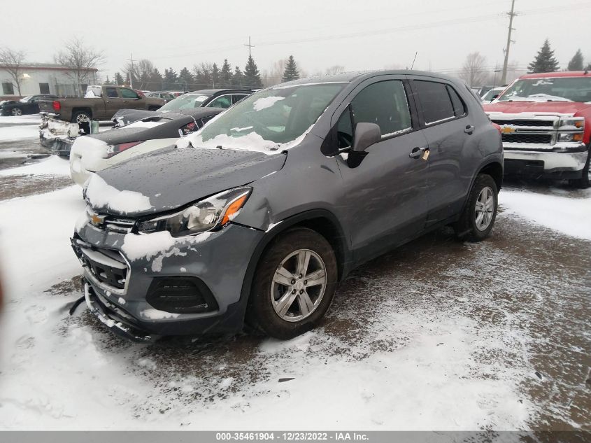 2020 CHEVROLET TRAX LS VIN: 3GNCJKSB0LL157224