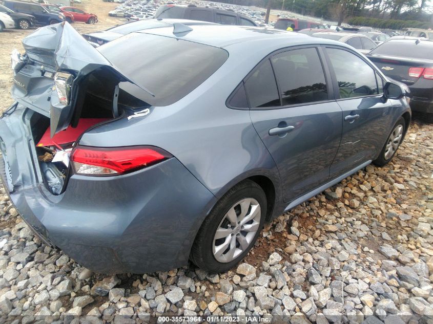 2021 TOYOTA COROLLA LE VIN: JTDEPMAE0MJ179613