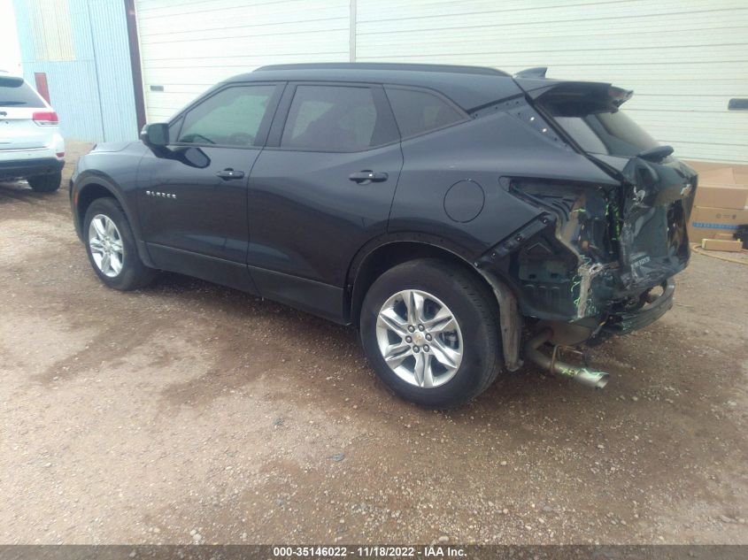 2021 CHEVROLET BLAZER LT VIN: 3GNKBBRA2MS506395