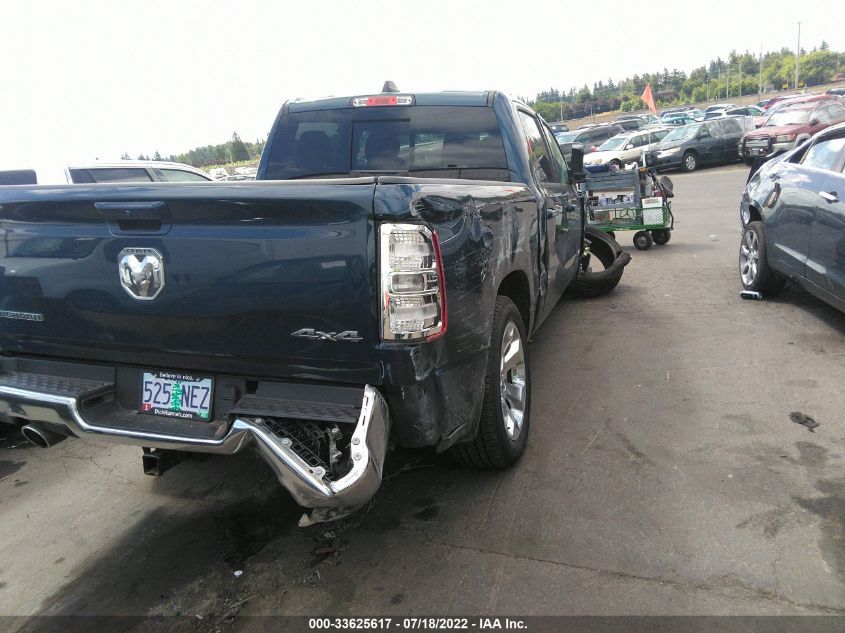 2021 RAM 1500 BIG HORN VIN: 1C6SRFFT8MN808289
