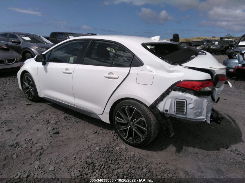 2022 TOYOTA COROLLA SE/SE NIGHTSHADE/APEX SE VIN: JTDS4MCE3NJ088345