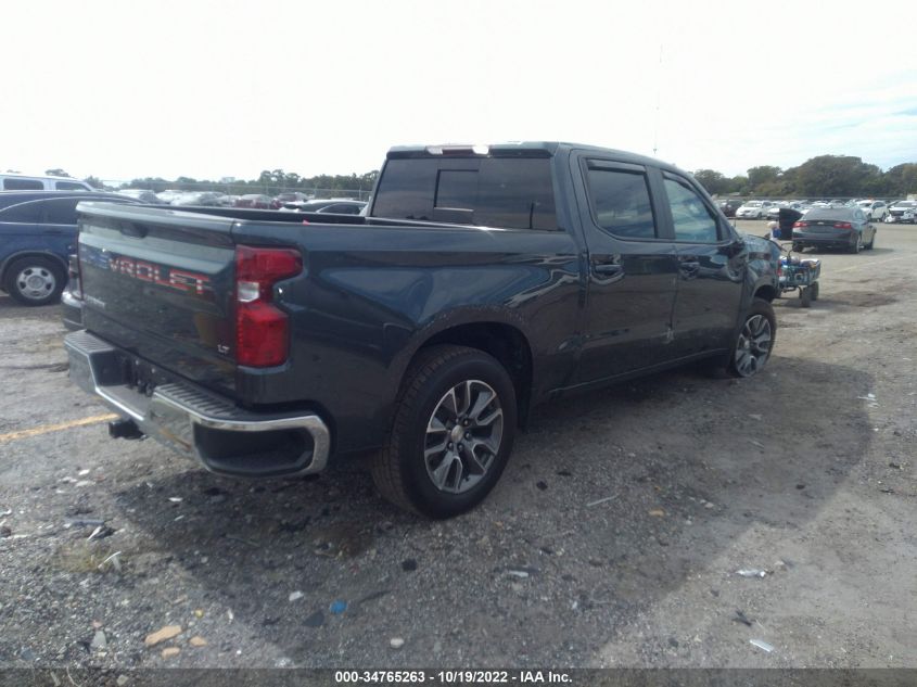 2021 CHEVROLET SILVERADO 1500 LT VIN: 1GCPWCET6MZ282356