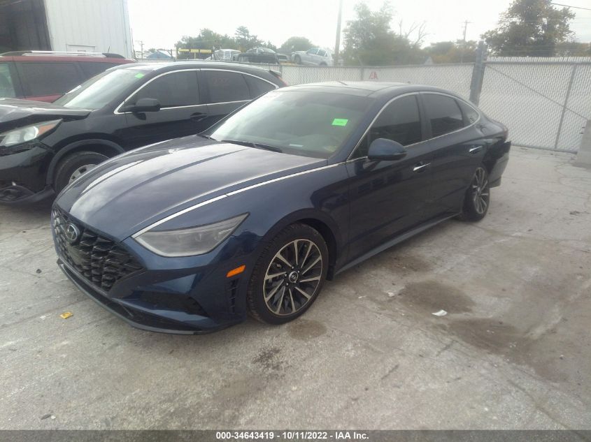 2021 HYUNDAI SONATA LIMITED VIN: 5NPEH4J27MH077494