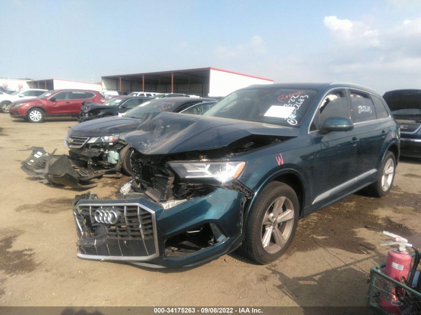 2021 AUDI Q7 PREMIUM PLUS VIN: WA1LJAF73MD014987