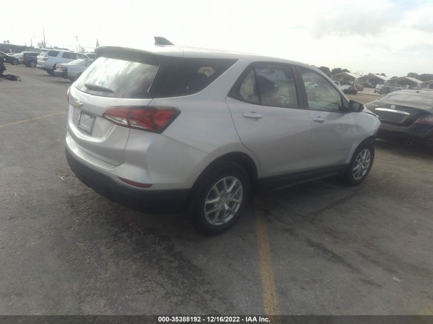 2022 CHEVROLET EQUINOX LS VIN: 2GNAXHEVXN6138105