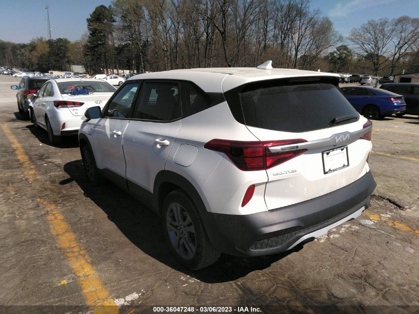2022 KIA SELTOS LX VIN: KNDEPCAA3N7276438