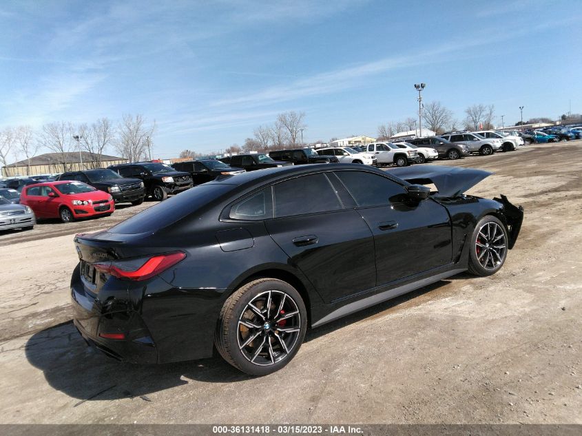 2022 BMW 4 SERIES M440I XDRIVE VIN: WBA13AW01NFM26760
