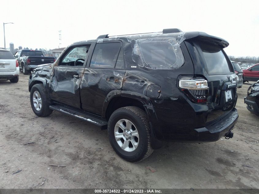 2021 TOYOTA 4RUNNER SR5 VIN: JTEMU5JR3M5927742