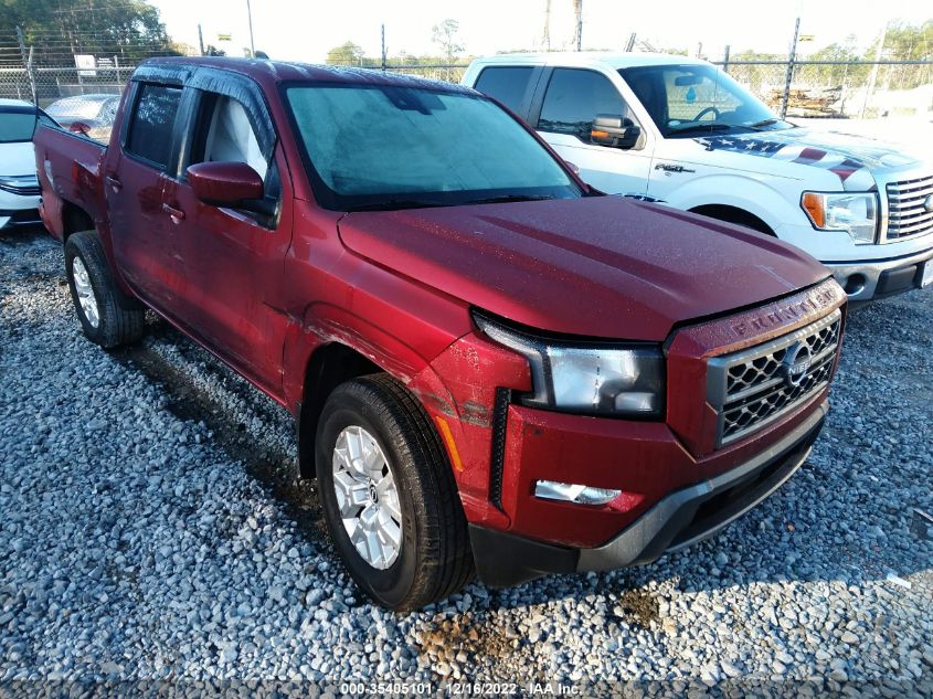 2022 NISSAN FRONTIER SV VIN: 1N6ED1EKXNN684184