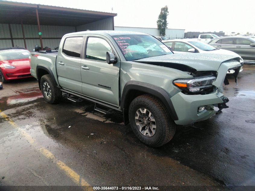 2022 TOYOTA TACOMA 4WD SR/SR5/TRD SPORT VIN: 3TMCZ5AN6NM527507