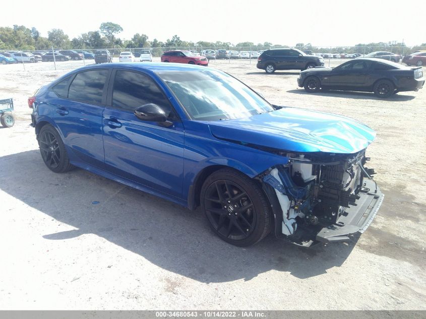 2022 HONDA CIVIC SEDAN SPORT VIN: 2HGFE2F52NH557393