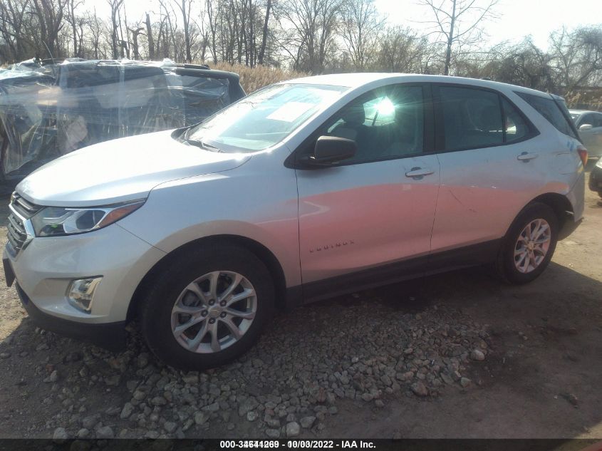 2021 CHEVROLET EQUINOX LS VIN: 3GNAXHEV6MS172932