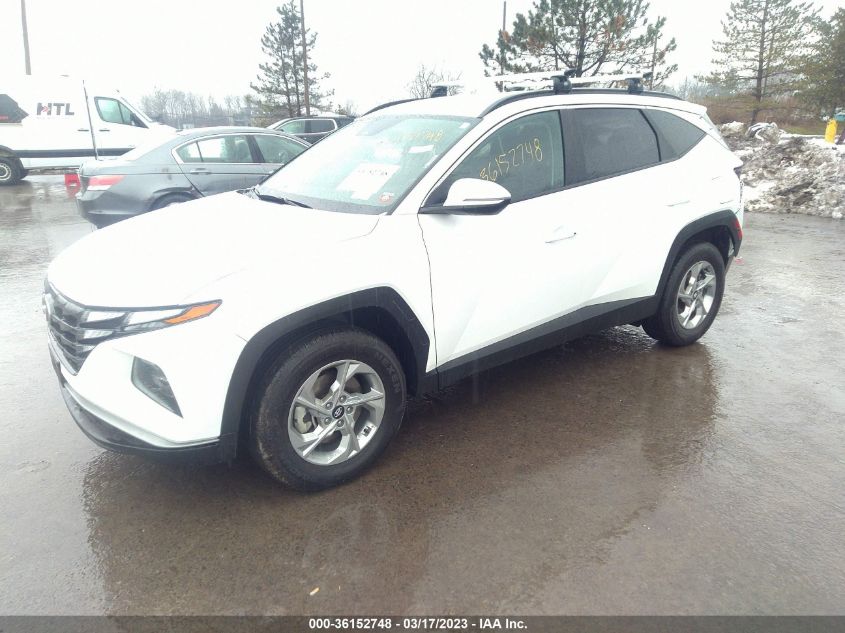 2022 HYUNDAI TUCSON SEL VIN: 5NMJBCAE5NH070207