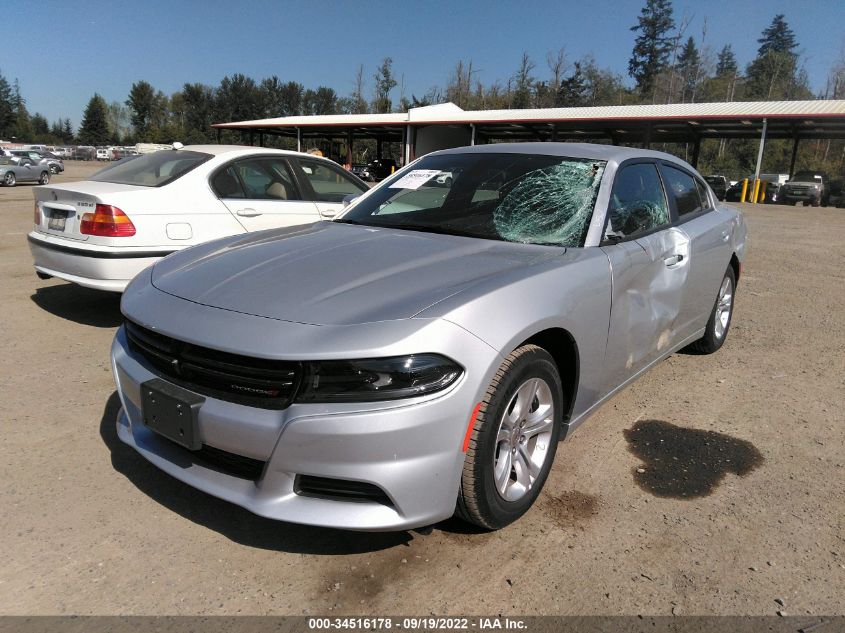 2022 DODGE CHARGER SXT VIN: 2C3CDXBG2NH179203