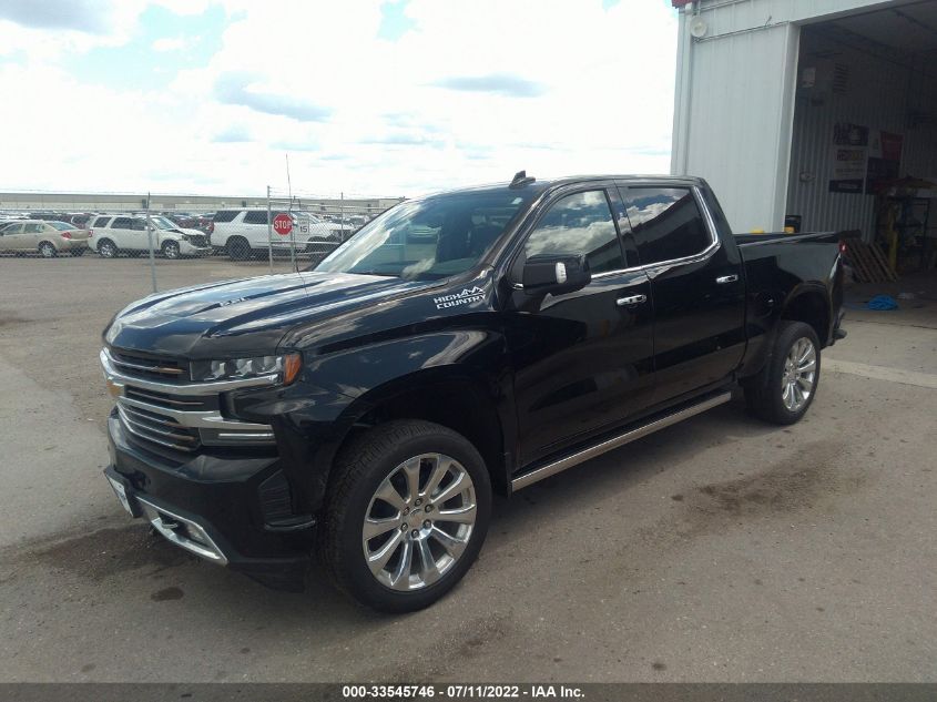 2022 CHEVROLET SILVERADO 1500 LTD HIGH COUNTRY VIN: 1GCUYHEL5NZ229045