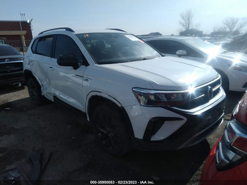 2022 VOLKSWAGEN TAOS S VIN: 3VVDX7B2XNM022422