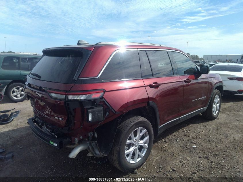 2022 JEEP GRAND CHEROKEE LIMITED VIN: 1C4RJHBG6N8587570